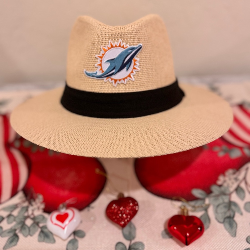 🏈 Miami Dolphins - Fedora Hat 🏈